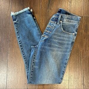 Lucky Brand high rise skinny Bridgette SZ 27/4